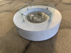 Round Wind Guard Glass